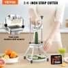 VEVOR Commercial Vegetable Fruit Chopper 1/4" Blade Heavy Duty Professional Food Dicer Kattex French Fry Cutter Onion Slicer Stainless Steel for Tomat