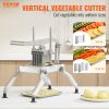 VEVOR Commercial Vegetable Slicer, 3/8" and 3/16" Tomato Slicer, Stainless Steel and Aluminum Alloy Vegetable Cutter Slicer